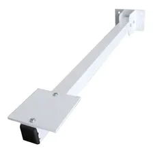 20pcs Suporte Sensor Barreira Infra Alumínio Câmera 1mt Cftv Cor Branco Foto  mini 1