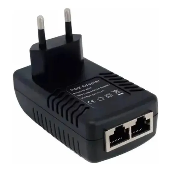 20x Fonte Poe 24v 1a Access Point Roteadores Foto 1
