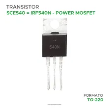 20x Transistor Sce540 = Irf540 Irf540n Foto mini 3