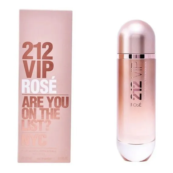 212 VIP Rosé Carolina Herrera EDP 125ml para feminino Foto 1
