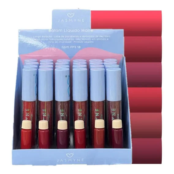 24 Batom Super Matte La Prime E Provadores Atacado ! Cor Coleção B 6 Cores Foto 1