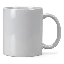 24 Canecas Branca De Porcelana Para Sublimação 325ml Mecolour Foto mini 1