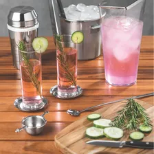 24 Colheres Bailarina Inox 30cm Restaurante Coquetel Drink S Foto mini  2