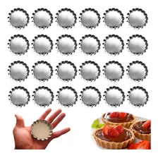 24 Forminhas Para Mini Tortinha Crespa Ondulada Abaulada Foto  mini 1
