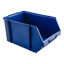 24 Gaveta Plástica Bin N7 Caixa Organizadora Azul Foto mini 1