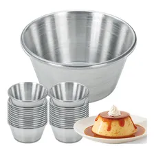 24 Mini Forma Bolo Pudim Sem Cone 0,2 L AlumÃnio Continental Foto mini 1