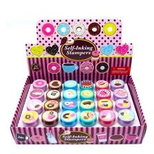 24 Peças De Selos De Donuts Para Crianças Foto mini 1