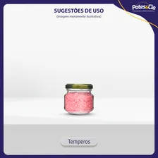 24 Potes Papinha 120ml Com Tampa Metálica Cor Dourado Foto mini 4