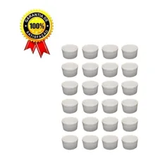 24 Ramekin Canelado Porcelana Primeira Linha 90ml Bv285 Cor Branco Molheira petisqueira. Foto  mini 1