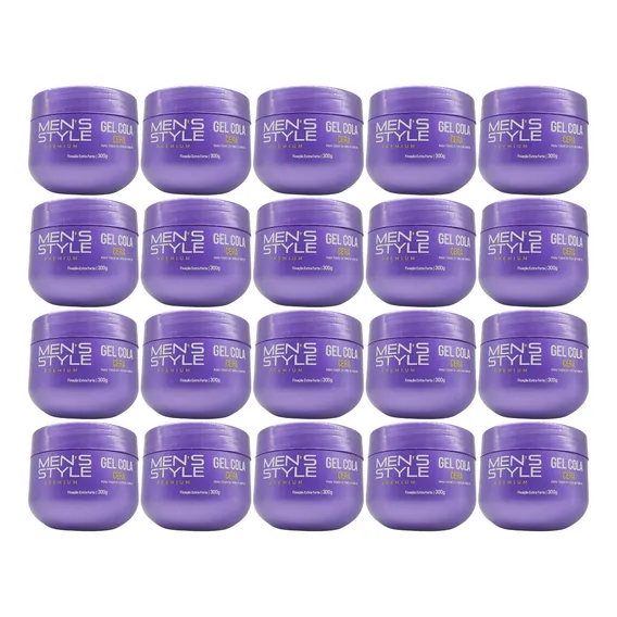 24 Unidades Gel Cola Cera 300g - Eaê Cosméticos Atacado Foto 1