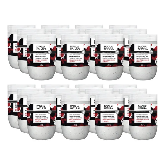24un Creme Termoativo Pimenta Negra 650g Dágua Natural Foto 1