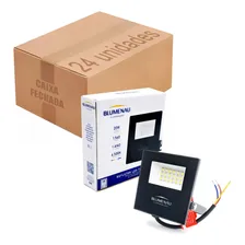 24x Refletor Holofote 20w Prova Dágua Branco Frio 6500k Ip66 Foto  mini 1