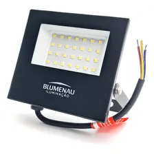 24x Refletor Holofote 30w Prova Dágua Luz Amarela 3000k Ip66 Foto mini 2