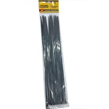 25 Abraçadeira Enforca Gato Nylon 400x4,8mm Preta Beltools Cor Preto Foto mini 1