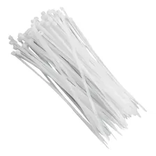 25 Abraçadeira Nylon Enforca Gato 200x4,8mm Branca Beltools Cor Branco Foto mini 1