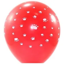 25 Bexiga Balão Patinha Patrulha Decoração Festa Aniversário Cor Sortida Pata Cachorro Foto mini  2