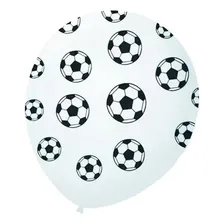 25 Bexiga Para Aniversário Arco De Bolas Futebol Artlatex Cor Branco Foto mini 2