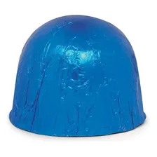 25 Folhas Papel Chumbo Prata 40x50 Azul Pascoa Chocolate Foto mini 4