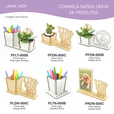 25 Lembrancinha Chaveiro Personalizado Mdf Urso Coroa Cor Ocre Foto mini 3