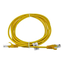 25 Pçs Patch Cord Rj45 Cat6 Cabo De Rede Utp 2,5m Amarelo Foto mini 2