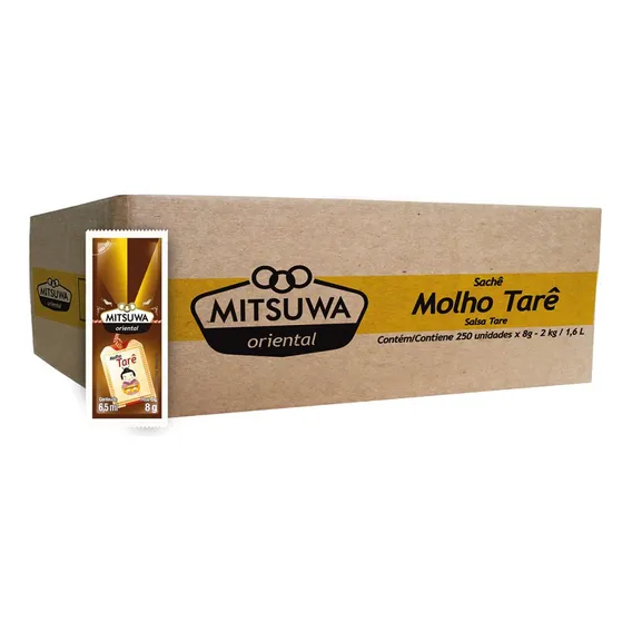 252 Sachês De Molho Tarê Mitsuwa Hot Roll 8g Foto 1