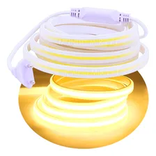 25mts Mangueira Fita Led Cob Ip67 280leds 18w Por Metro Cor Da Luz Branco Quente 3000k Tensão De Operação Escolher 110v Foto mini 1