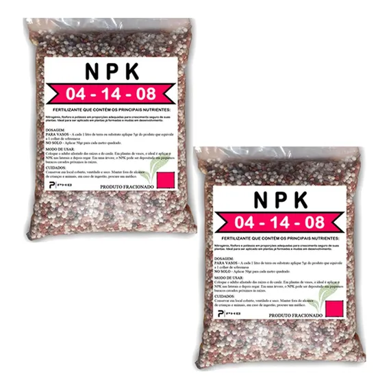 2kg Adubo Fertilizante Npk 04.14.08 Foto 1