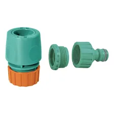 2pç Engate Rapido E 2 Pç Bico Adaptador Conector Tramontina Cor Verde Foto  mini 1