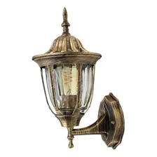 2x Arandela Colonial Alumínio Ouro Velho E27 Retro St202p Estrutura Dourado 110v/220v Foto  mini 1