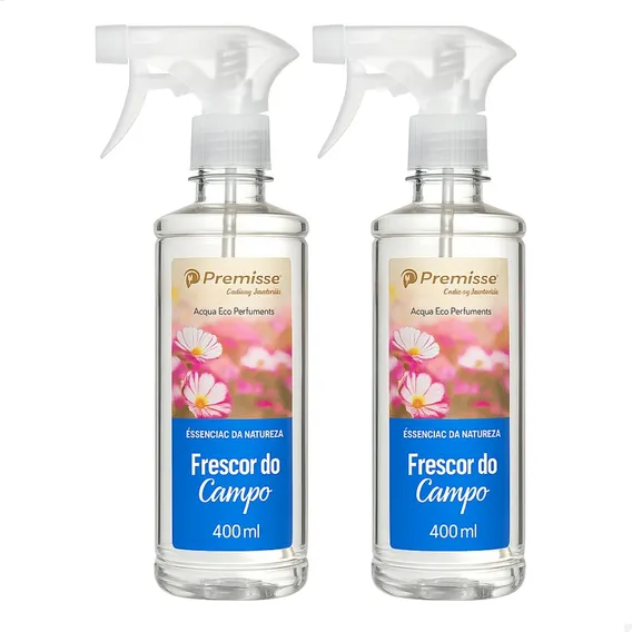 2x Aromatizante Premisse 400ml Odorizador Ambiente Premisse Foto 1