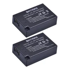 2x Bat Eria Lpe17 Carregador Duplo Lcd Canon T6s T6i T7i M3 Foto mini 2