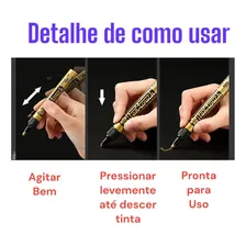 2x Caneta Marcador Permanente Pen Touch Sakura Autografo Foto mini 3