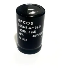 2x Capacitor Eletrolitico 10.000uf X 63v * Epcos * 10.000uf Foto mini 2