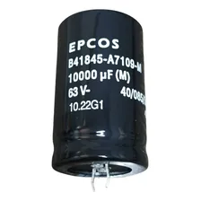 2x Capacitor Eletrolitico 10.000uf X 63v * Epcos * 10.000uf Foto mini 1