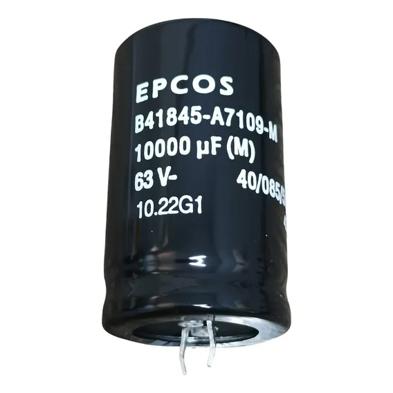 2x Capacitor Eletrolitico 10.000uf X 63v * Epcos * 10.000uf Foto 1
