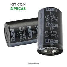 2x Capacitor Eletrolítico 330uf X 450v - 105 Graus Foto mini 2