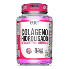 2x Colágeno Hidrolisado Betacaroteno+vit C 150 Caps - Profit Sabor Sem Sabor Foto mini 2