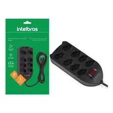 2x Filtro De Linha Intelbras Bivolt C/ 8 Tomadas Epe 1008 Foto mini  2