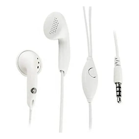 2x Fones De Ouvido Branco Com Fio Plug P2 Portátil Estéreo Foto 1