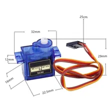 2x Micro Servo Motor 9g Sg90 Para Arduino Aeromodelismo Rc Foto mini  3
