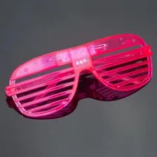 2x Óculos Led Rosa Cyberpunk Festa Tiktok Balada Neon Foto mini 3