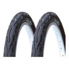 2x Pneu Kenda Flame Slick Aro 20 K1008 Cross Bmx Foto mini 1