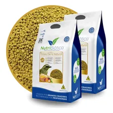 2x Ração Extrusada Trinca Ferro Natural Nutribiótica 300g Super Premium - Torneiro Manutenção e Reprodução Foto  mini 1