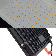 2x Refletor Holofote Led 200w 3000k Prova Dágua Luz Amarela Foto mini 3