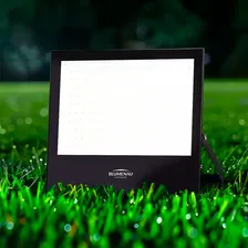 2x Refletor Holofote Led 200w 3000k Prova Dágua Luz Amarela Foto mini 4