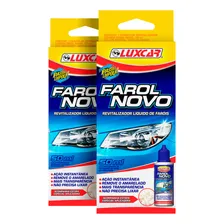 2x Renovador Liquido Farol Luxcar Limpa Restaura Fácil Foto mini 1