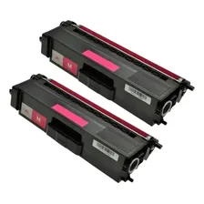 2x Toner Compativel Tn316 Tn319 Tn329 8250 8350 Premium 6k Tinta Magenta / Vermelho Foto mini 1