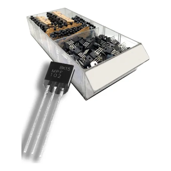 2x Transistor Mpf102 = Mpf 102 - To92 Foto 1