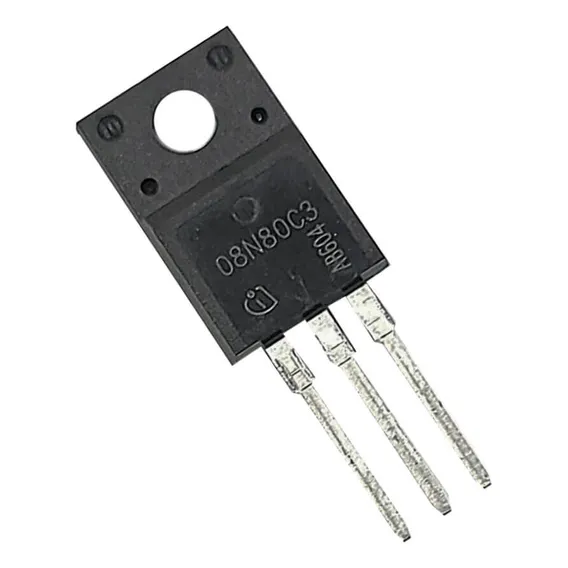 2x Transistor P8n80 = 08n80c3 = 8n80 - Isolado To220 Foto 1