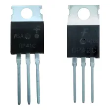 2x Transistor Tip42c Tip 42c Tip 42c +tip 41c Tip 41c To220 Foto  mini 1